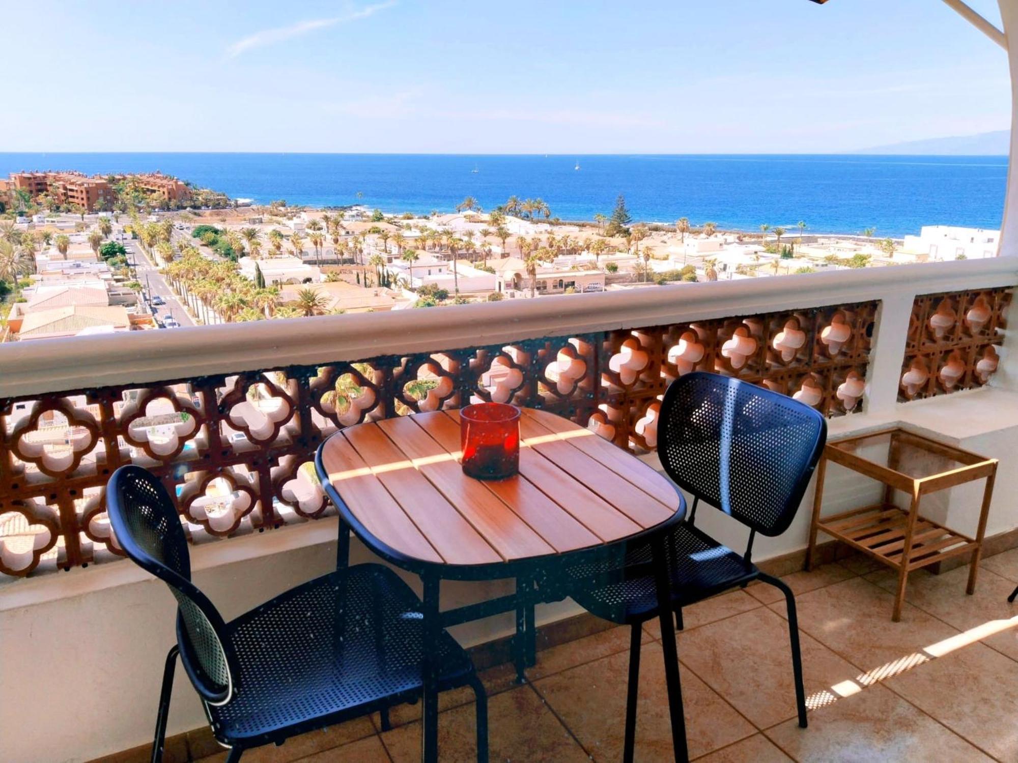 Palm-Mar Appartement Celeste 250M De L'Ocean Vue Mer Panoramique 외부 사진
