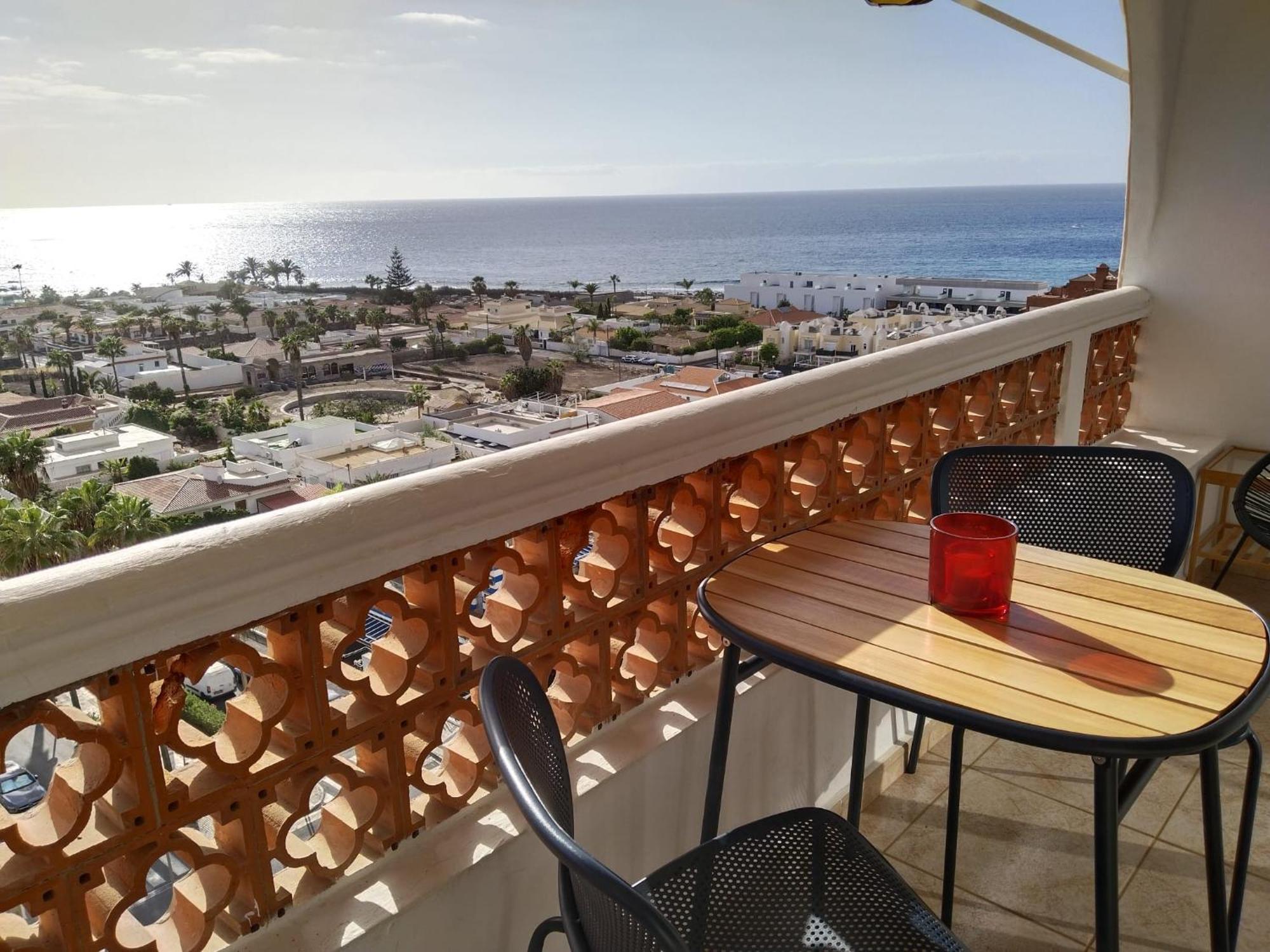 Palm-Mar Appartement Celeste 250M De L'Ocean Vue Mer Panoramique 외부 사진